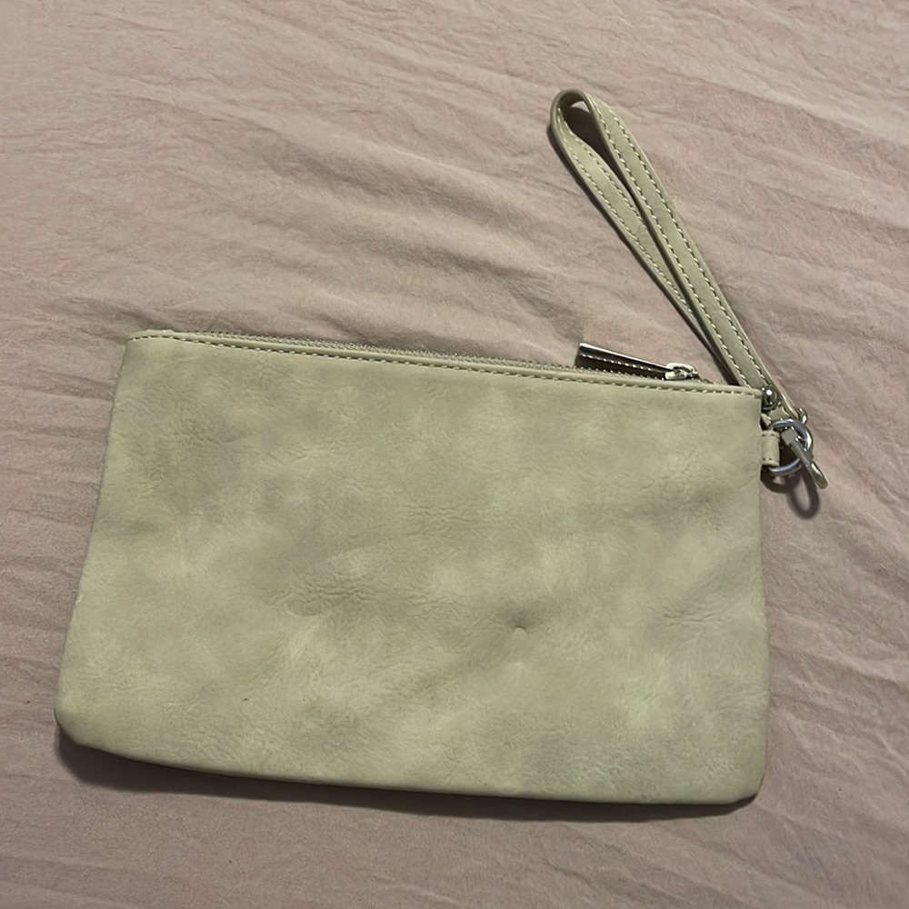 Gray Express wristlet